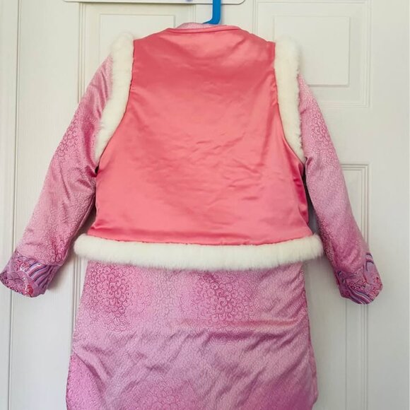 NIANYI Girls Hanfu Tang suit chinese new year traditional wear Rat Magua Jacket - Picture 5 of 9